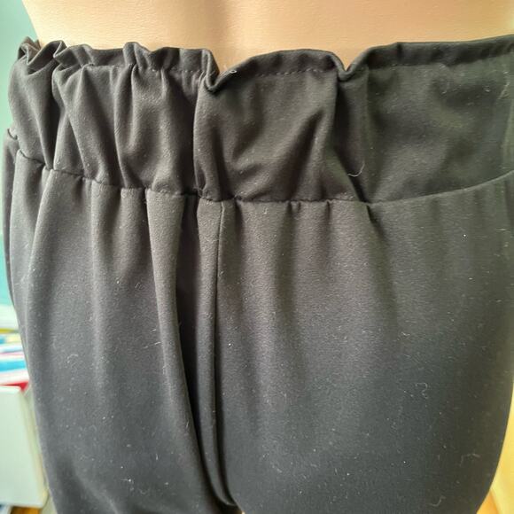 Joie Black Leggings XS Pullon Wide Elastic Waistband Stretchy Comfortable Preppy - Picture 4 of 5